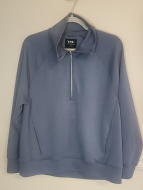 Abercrombie YPB neoKNIT Half-Zip Womens/Size M